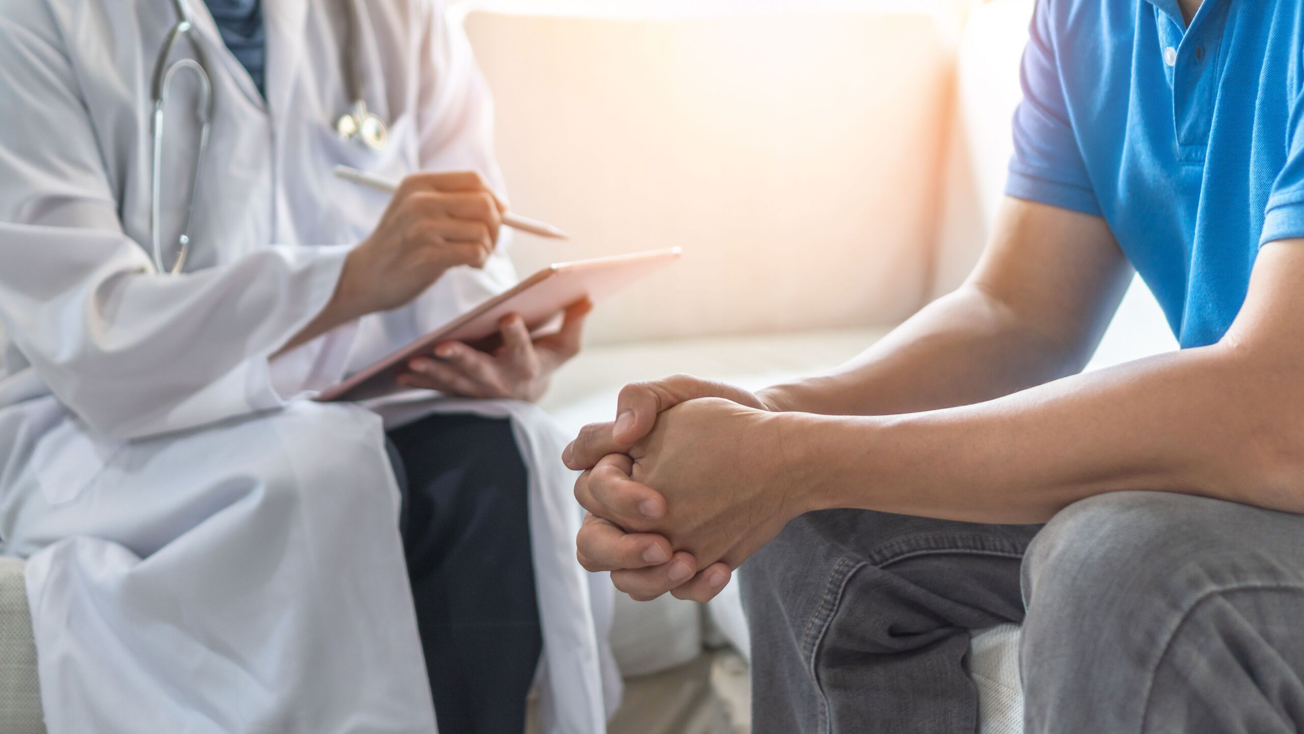 Health screening between a doctor and patient